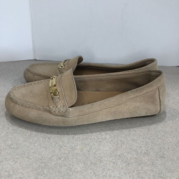 Women’s Calvin Klein Lunasi Tan Loafer Mocassin Slip On - Picture 7 of 10